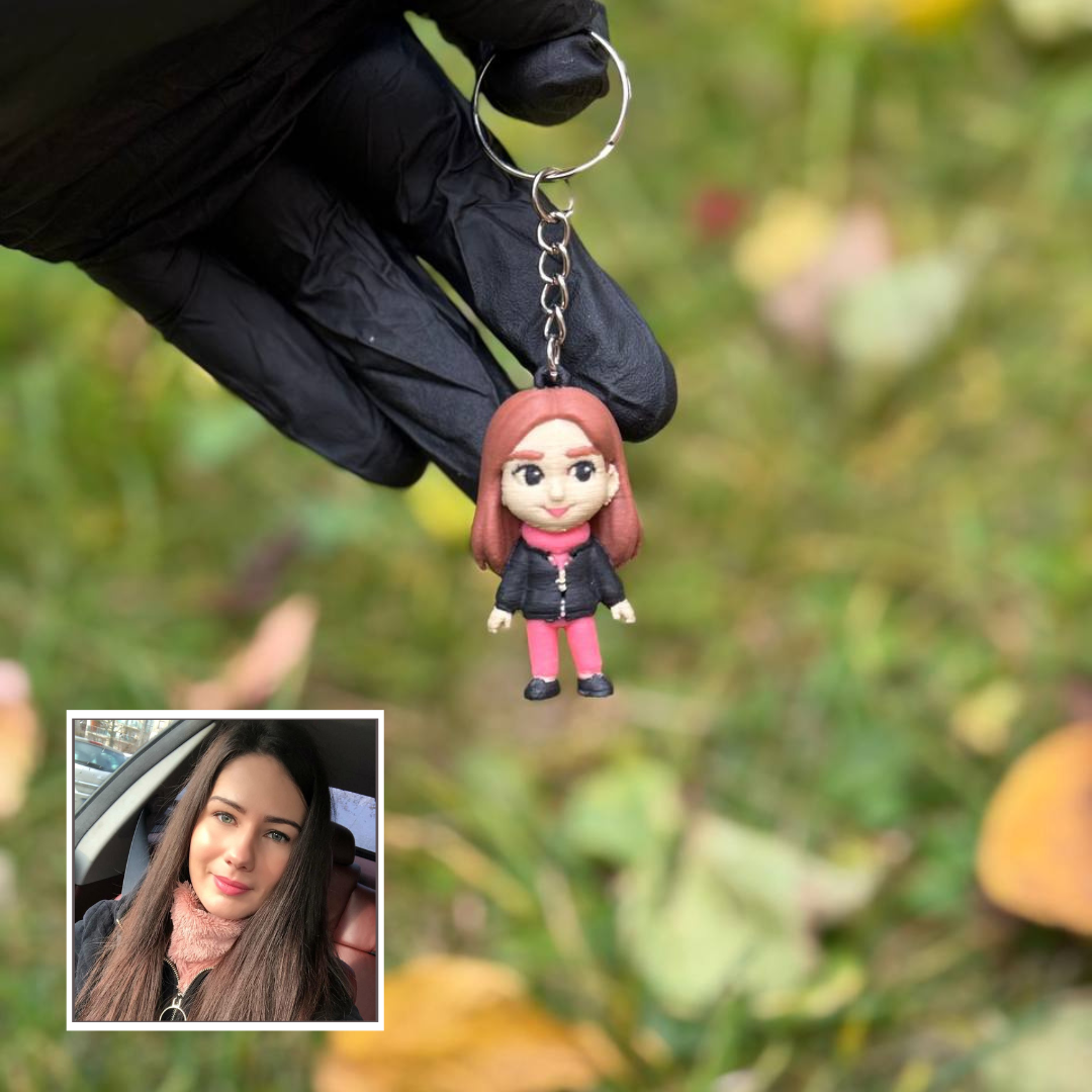 ActionDoll keychain