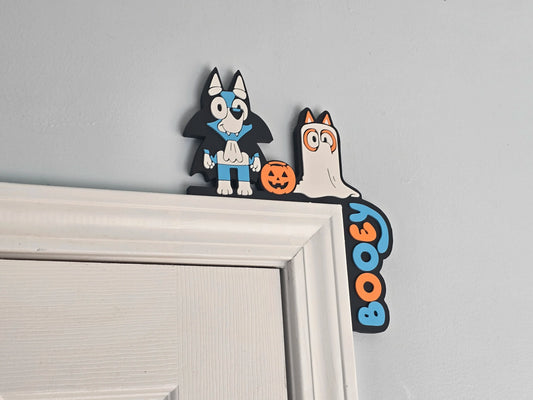 Bluey ajtó dekoráció