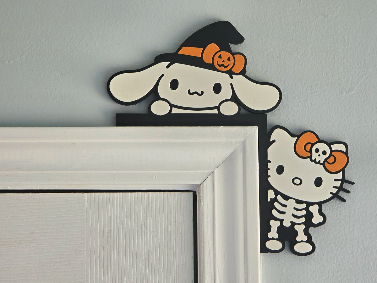 Hello Kitty ajtó dekoráció