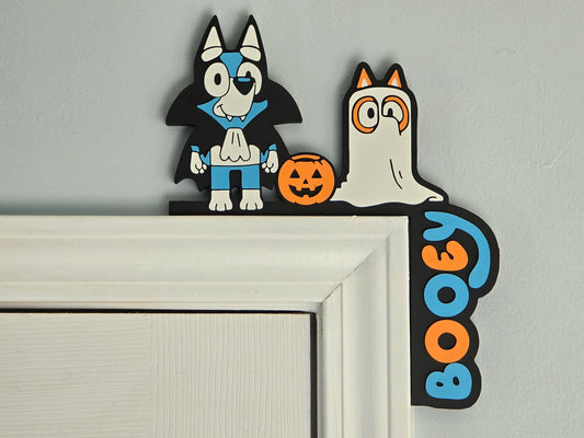 Bluey ajtó dekoráció