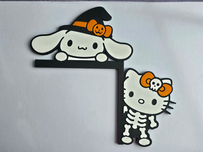 Hello Kitty ajtó dekoráció