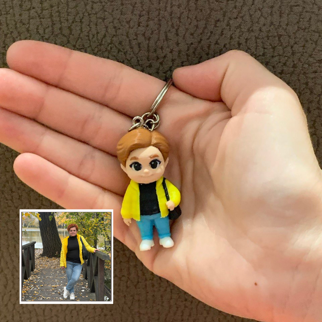 ActionDoll keychain